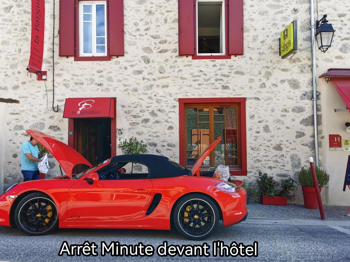 Logis Hotel Restaurant La Barguillere Saint-Pierre-de-Riviere Bagian luar foto