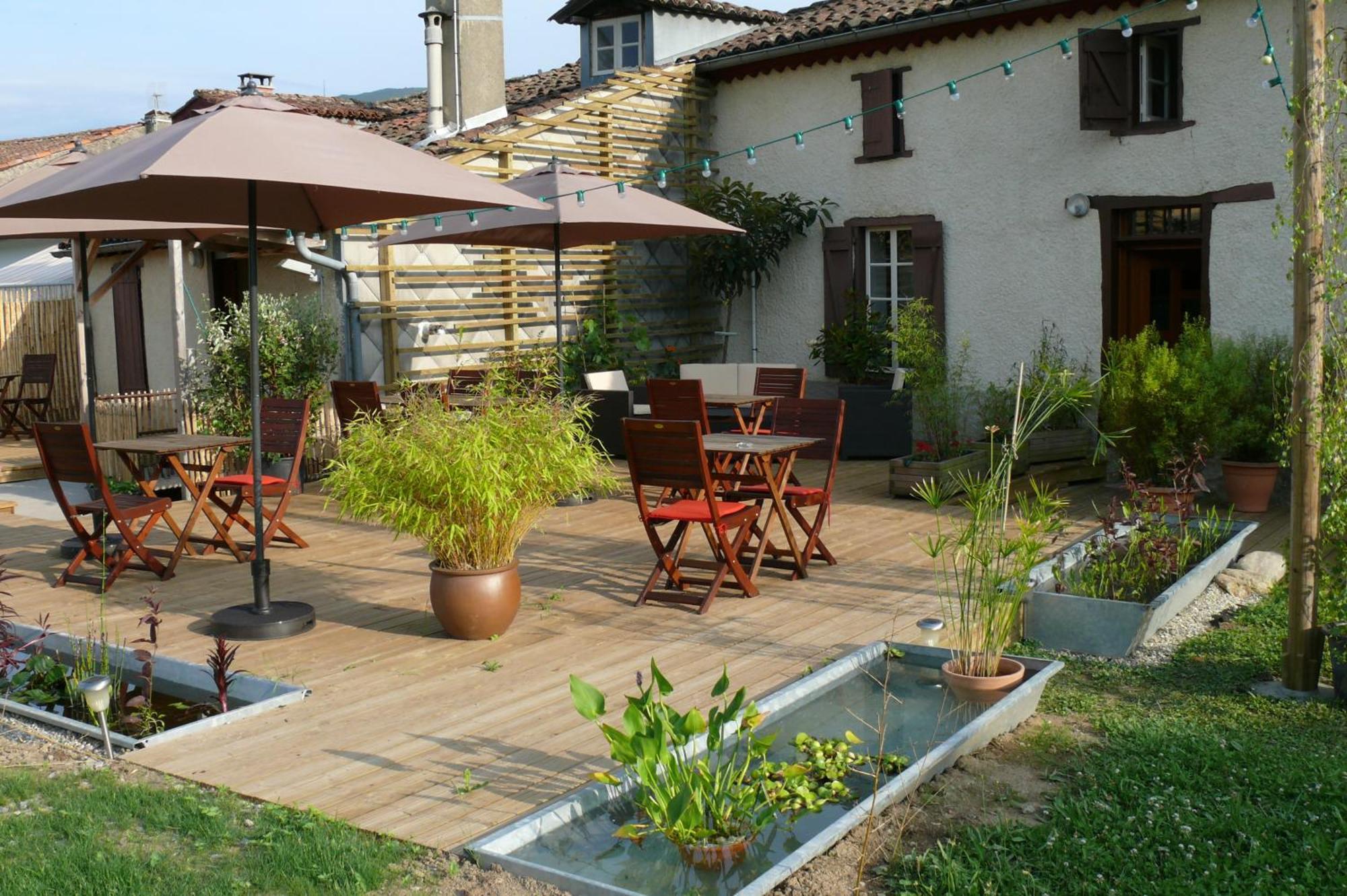 Logis Hotel Restaurant La Barguillere Saint-Pierre-de-Riviere Bagian luar foto